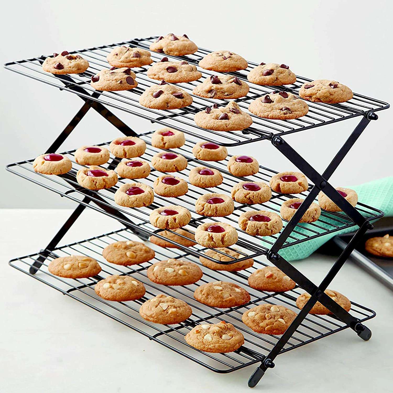 3-Tier Collapsible Cooking and Baking Cooling Rack