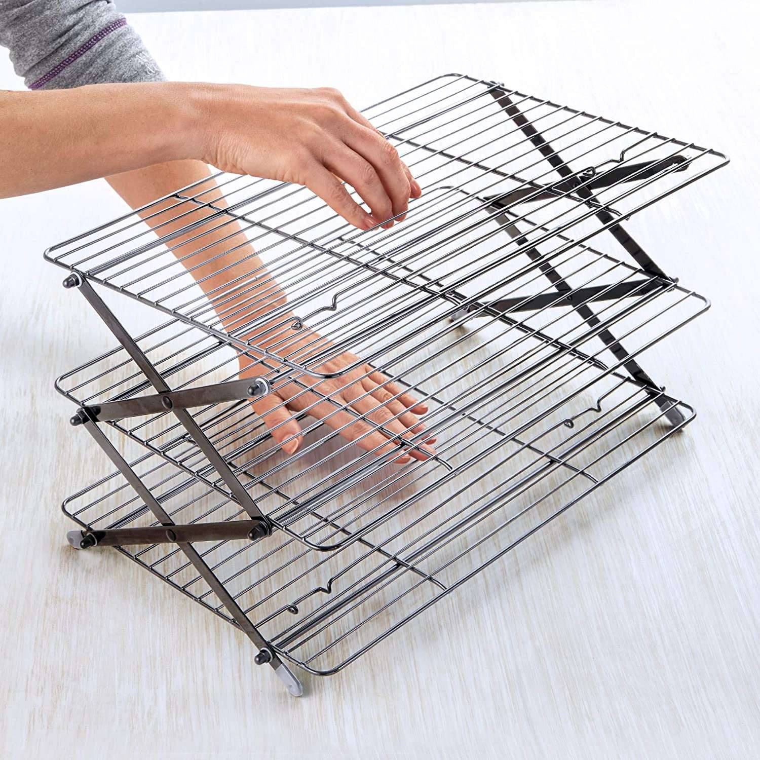 3-Tier Collapsible Cooking and Baking Cooling Rack