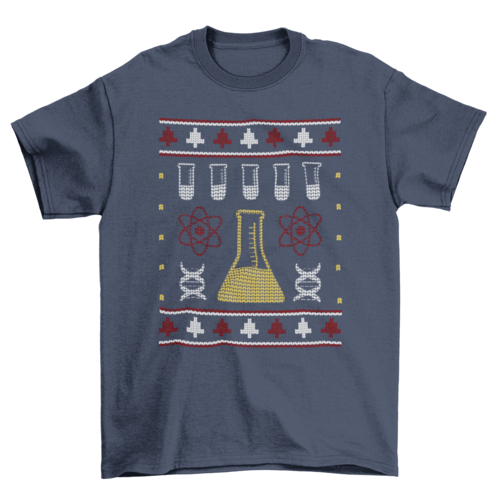 Science ugly sweater t-shirt