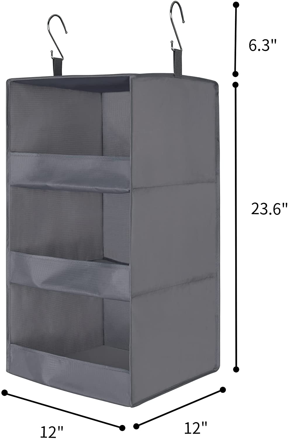 Collapsible Hanging Closet Shelves