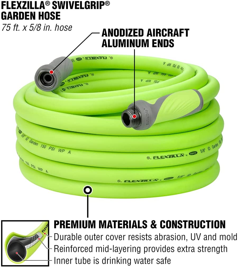 Garden Hose with Swivelgrip