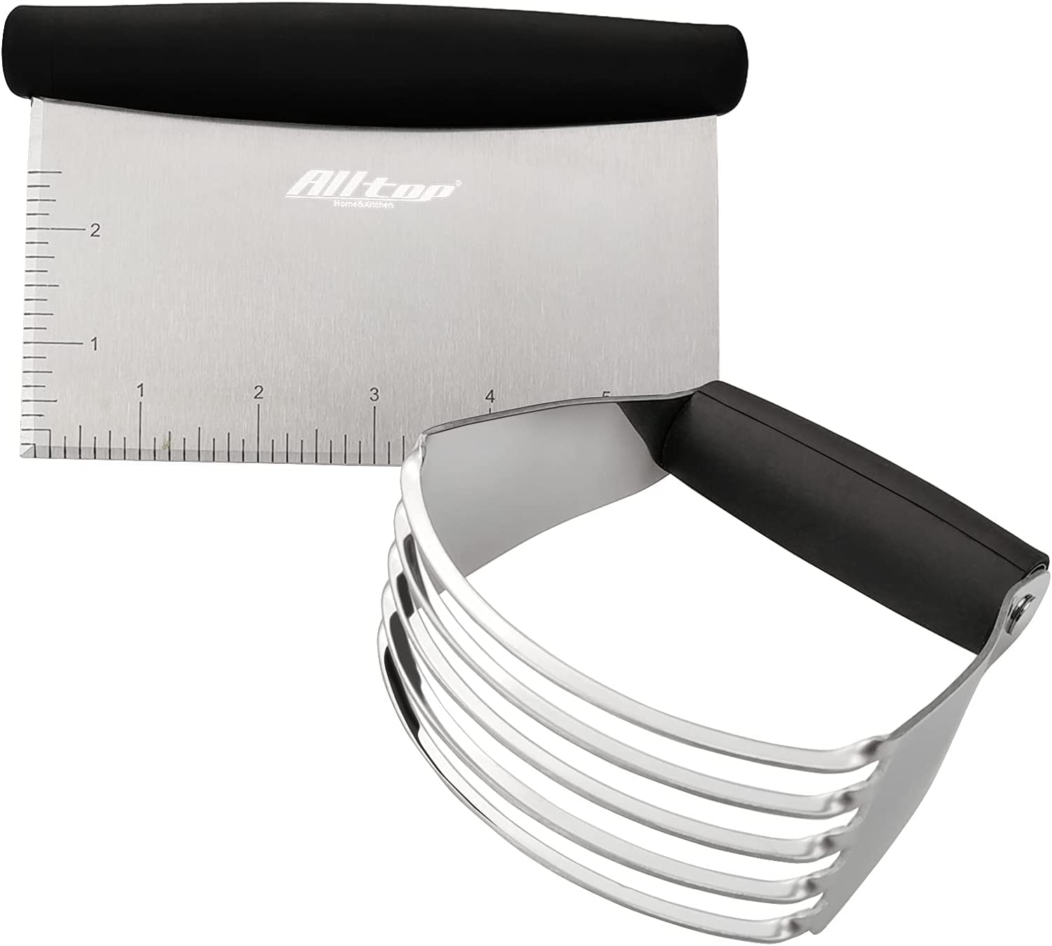 Dough Blender/Masher/Kneader and Bench Scraper