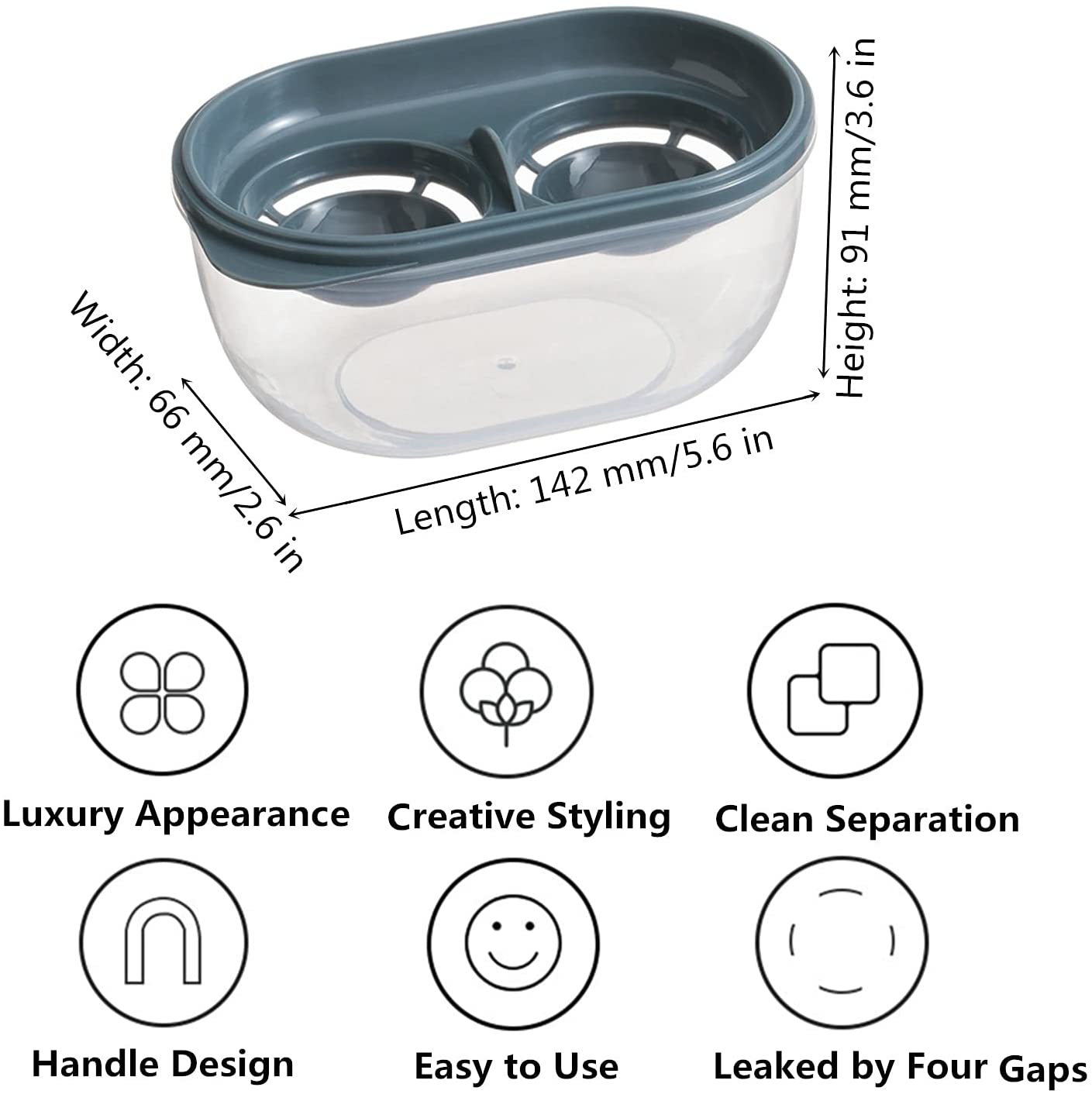Egg Separator with Storage Bowl