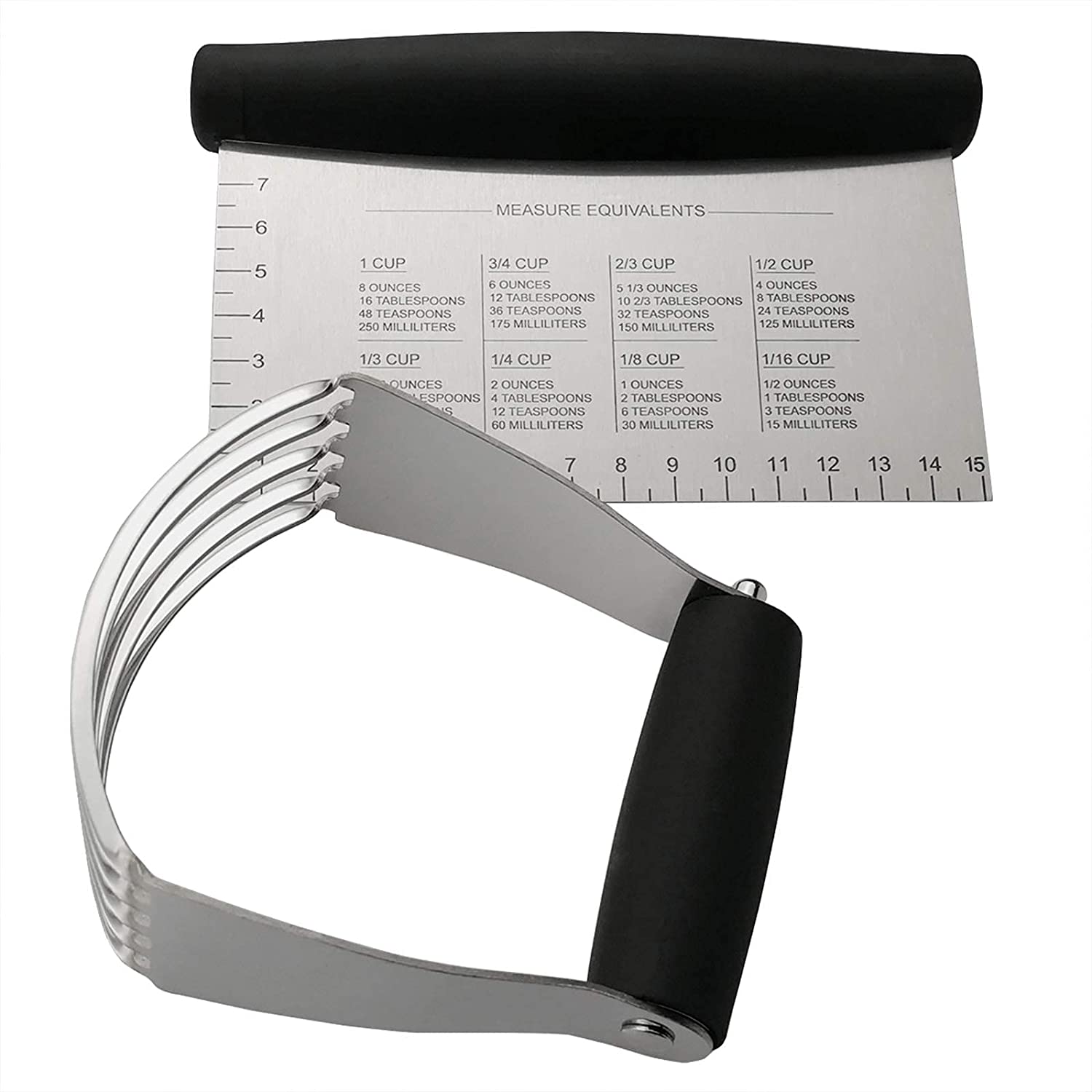 Dough Blender/Masher/Kneader and Bench Scraper