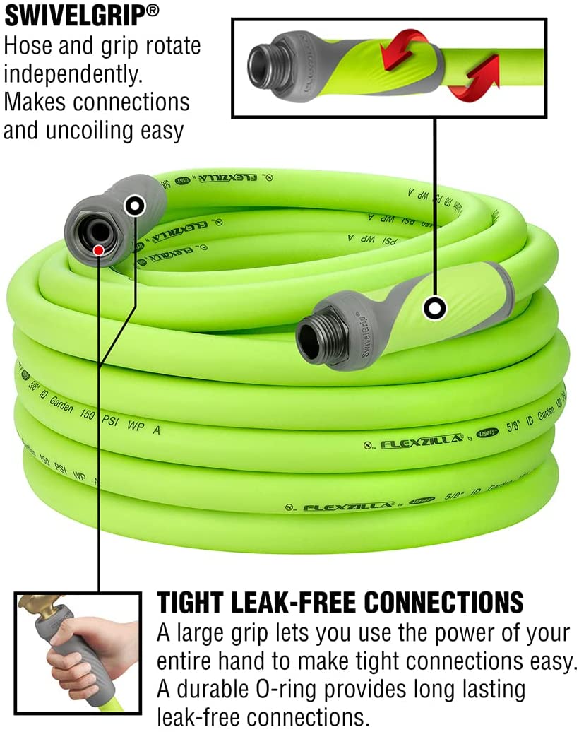 Garden Hose with Swivelgrip
