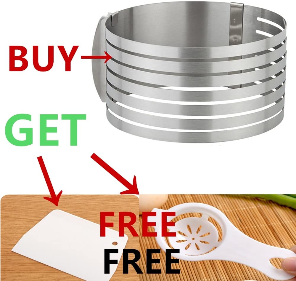 Layered Slicer Cake Ring Set