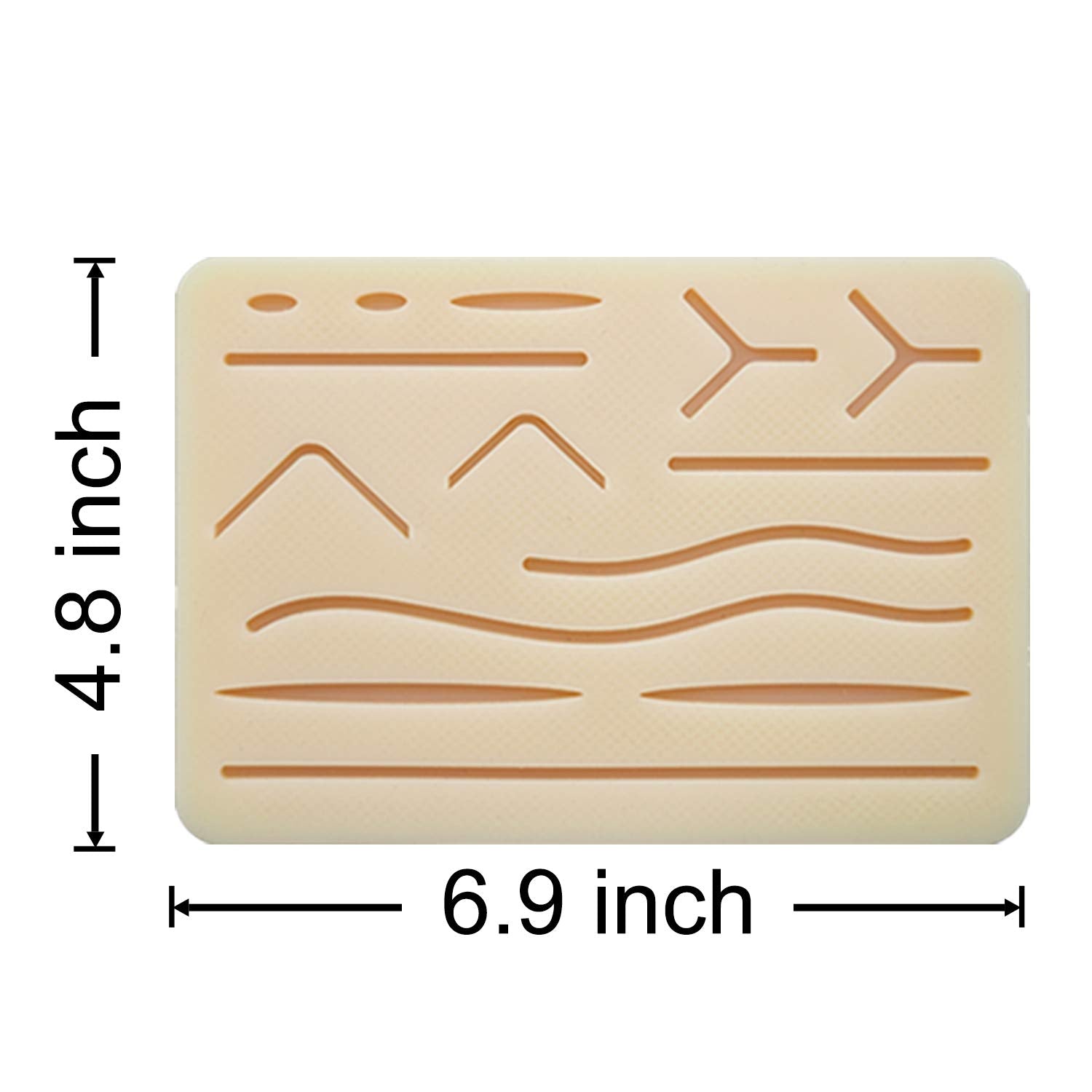 Complete Suture Practice Kit with Skin Pad,