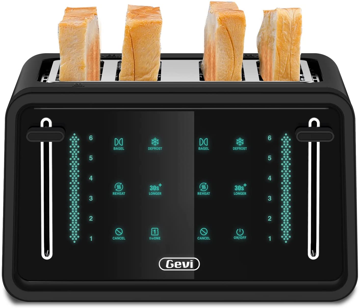 Led Display Touchscreen Bagel Toaster