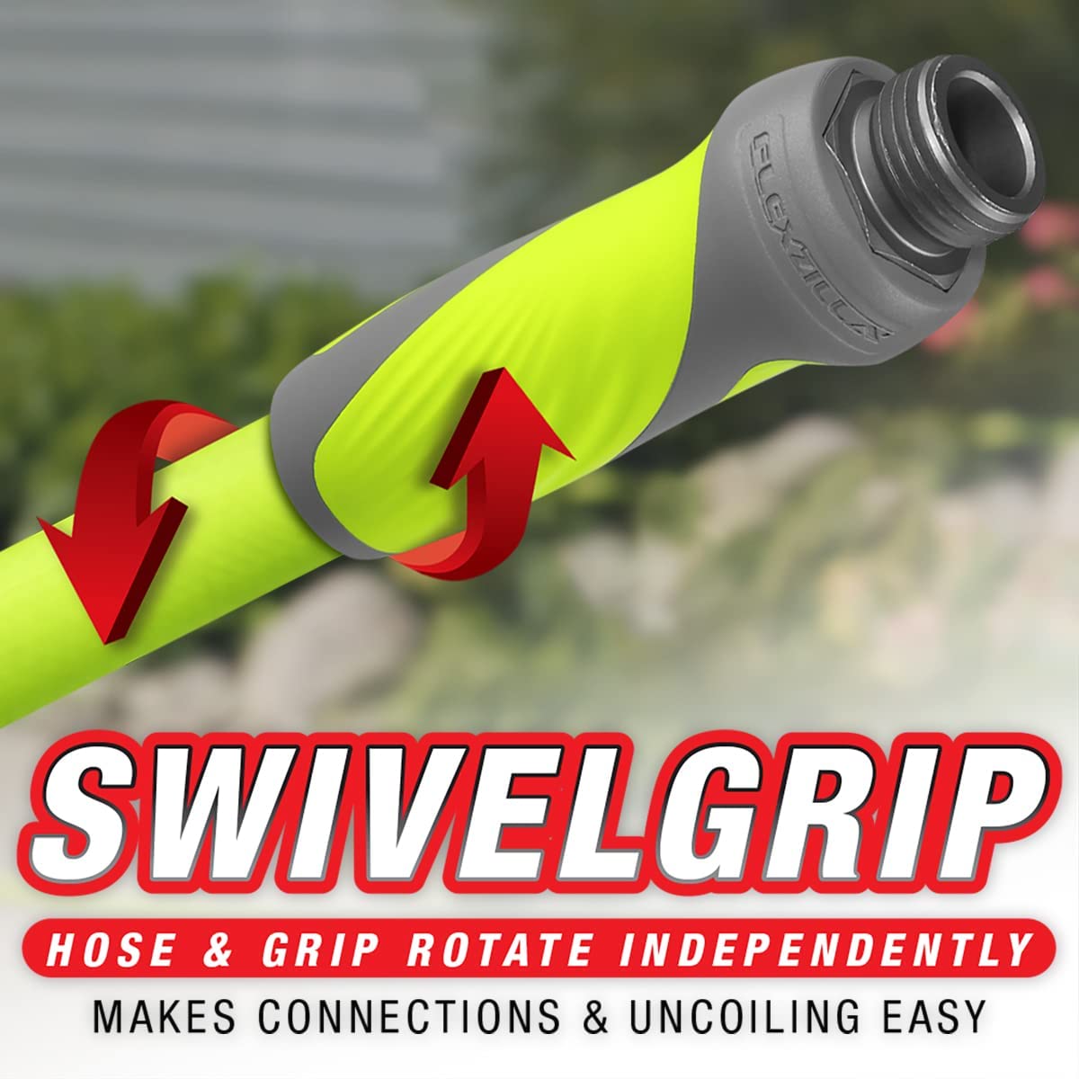 Garden Hose with Swivelgrip
