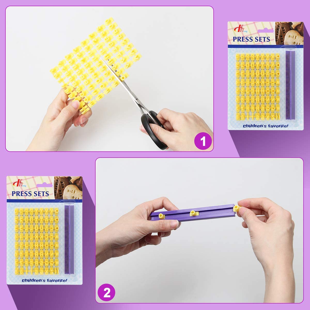 Numbers Alphabet Stamps