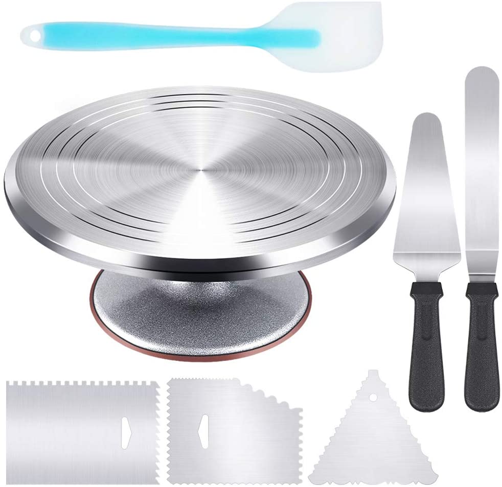 Turntable Cake Decorating Kit Supplies