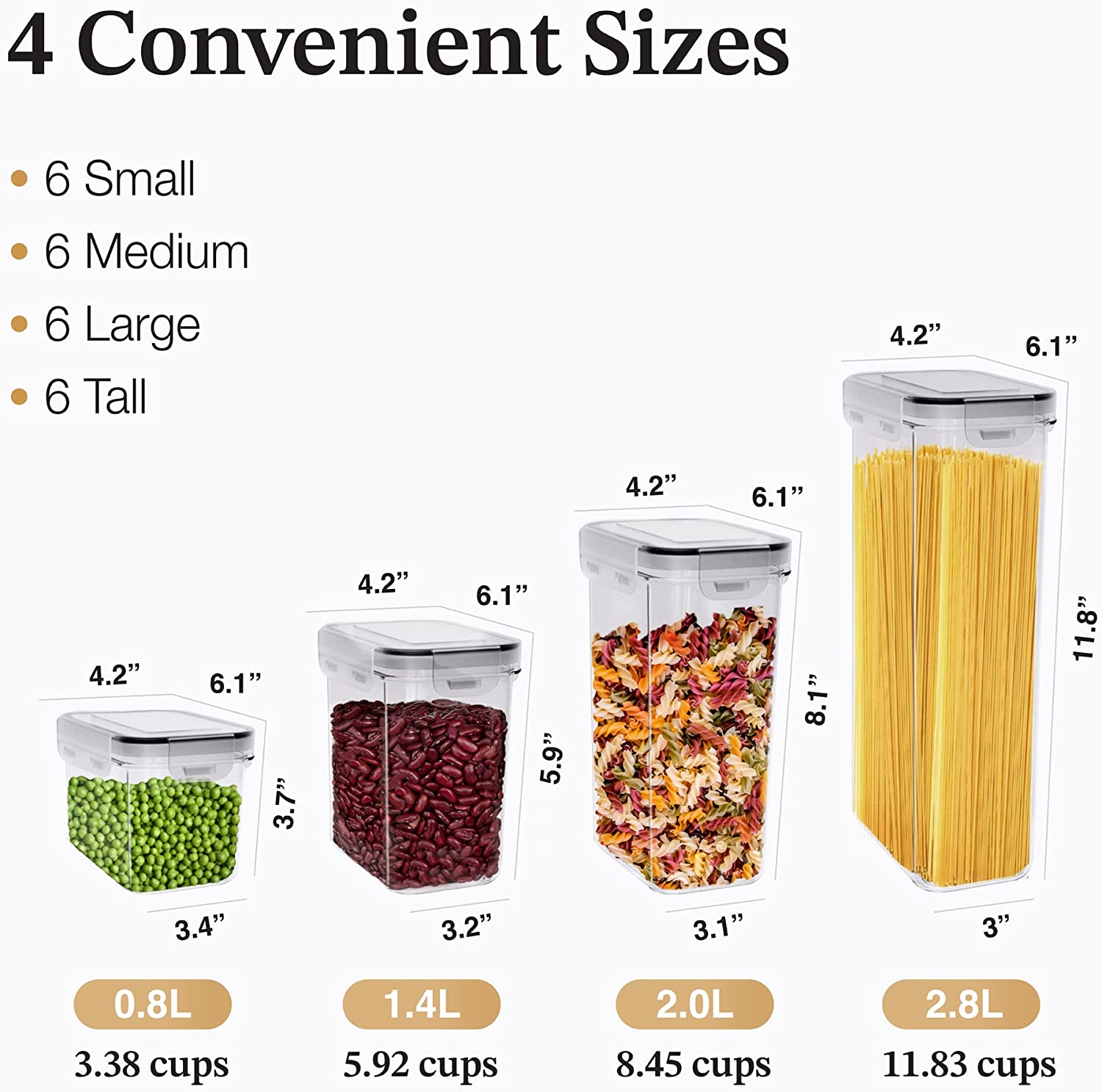 Food Storage Containers Set
