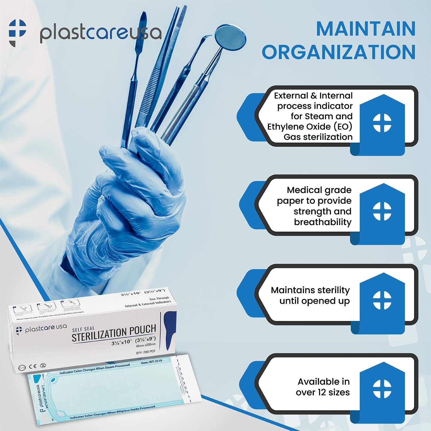 Sterilizer Autoclave Bags