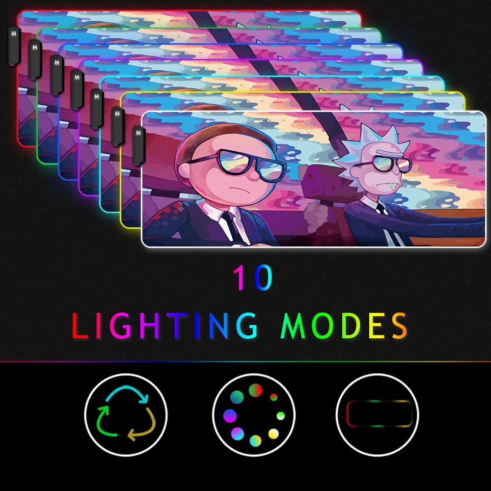 LED Light Gaming Mouse Pad
