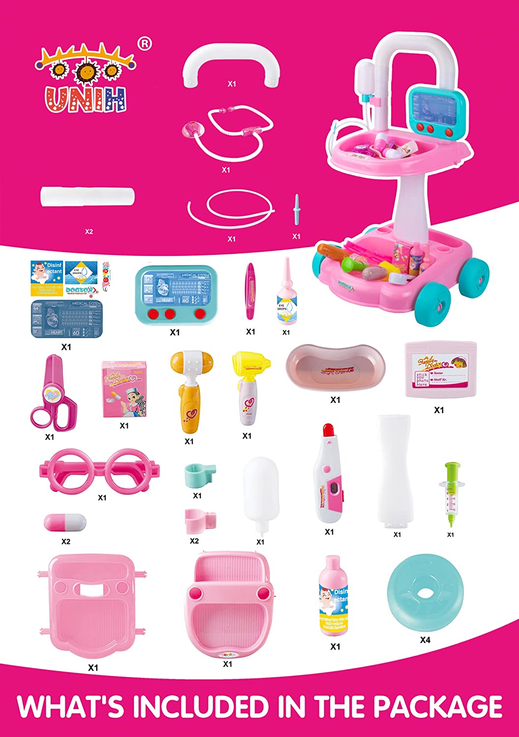 Medical Play Set Realistic
