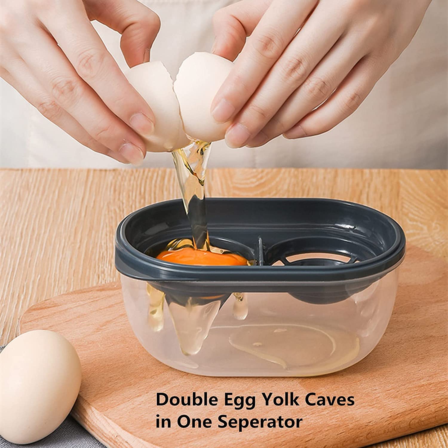 Egg Separator with Storage Bowl