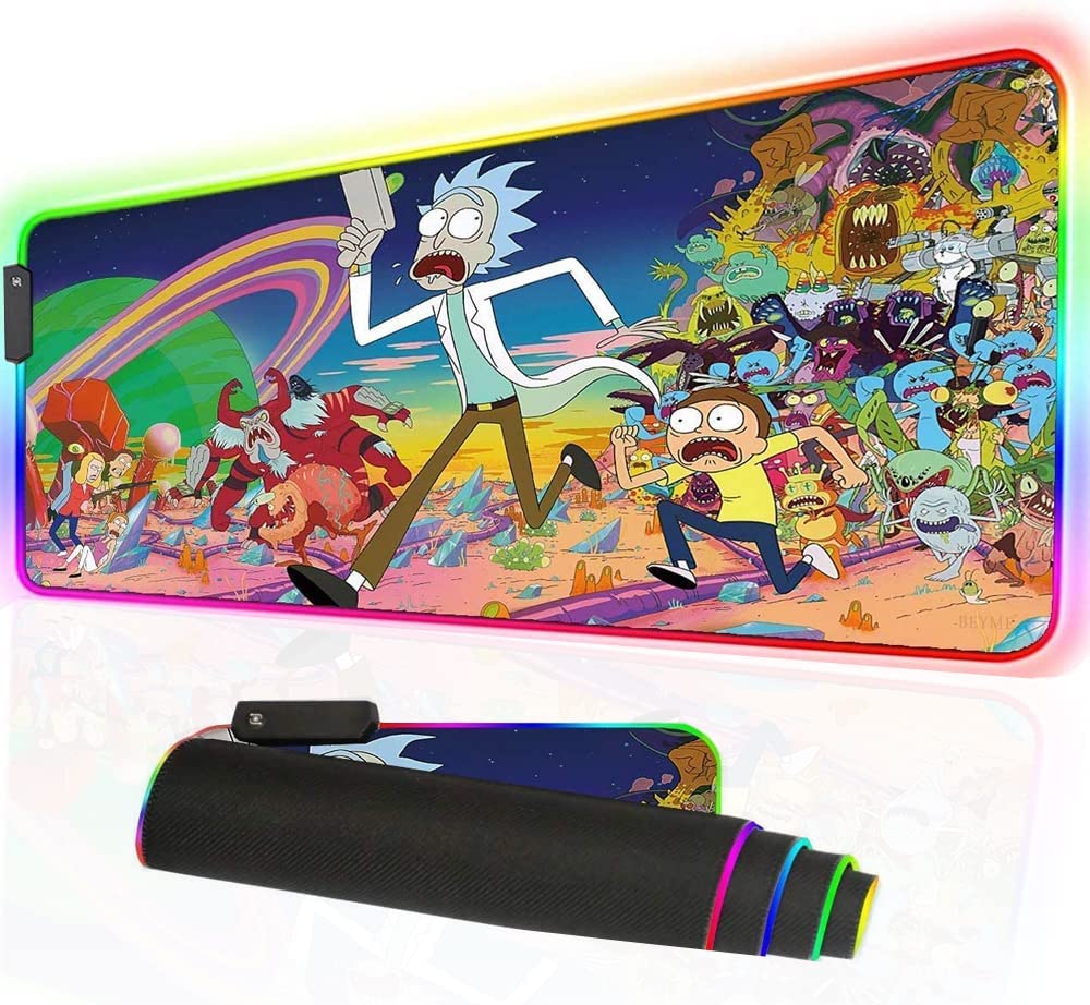 LED Light Gaming Mouse Pad