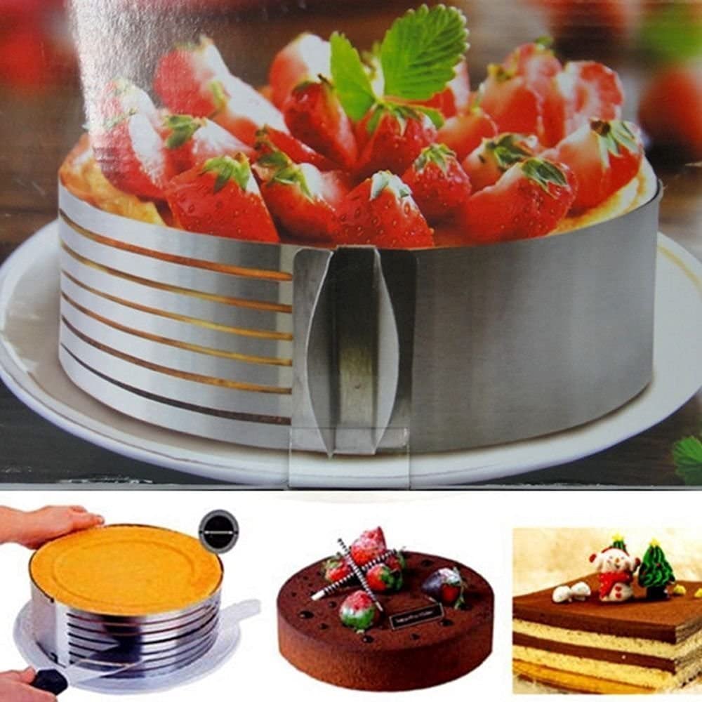 Layered Slicer Cake Ring Set