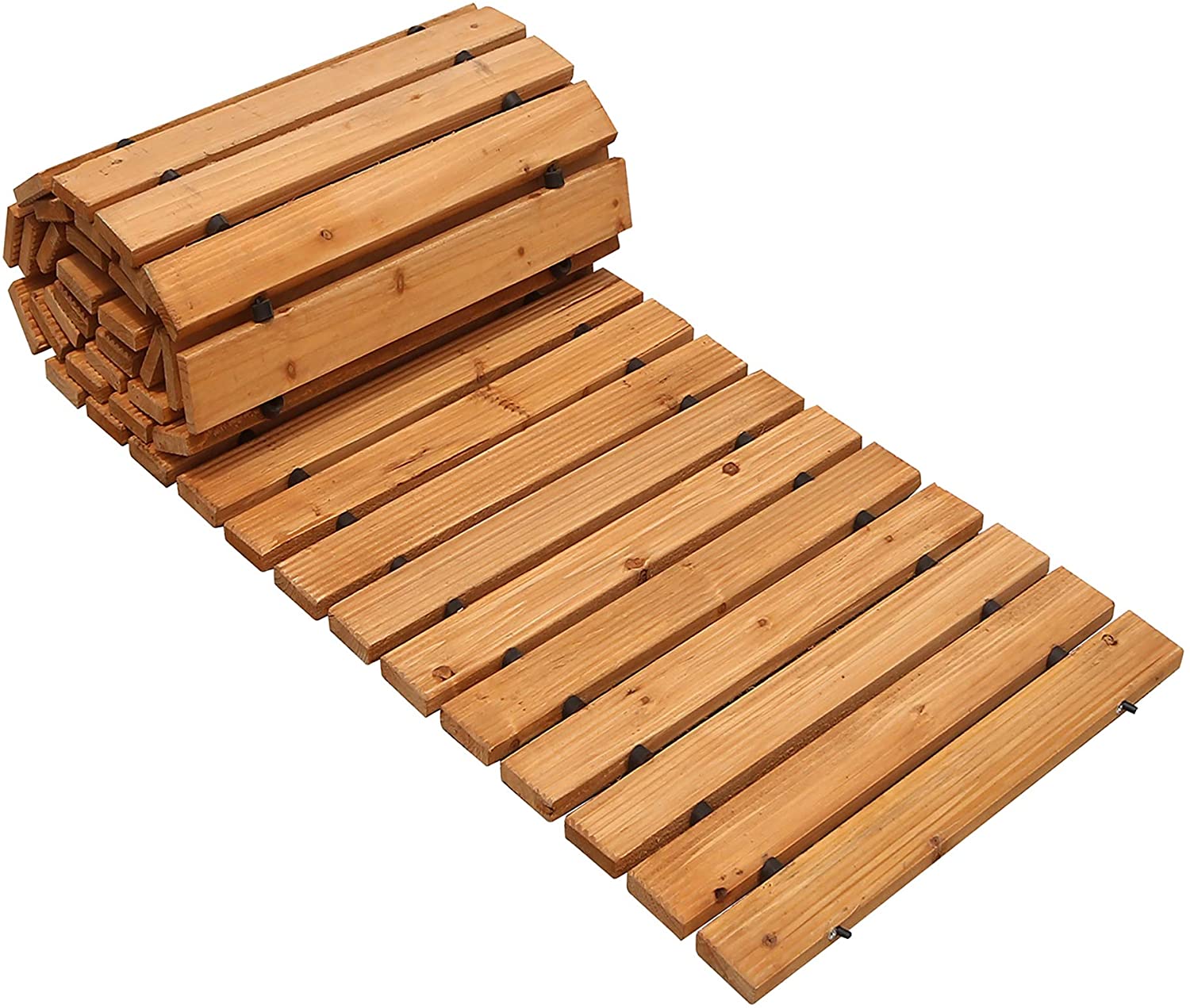 Wooden Garden Pathway Weather-Resistant