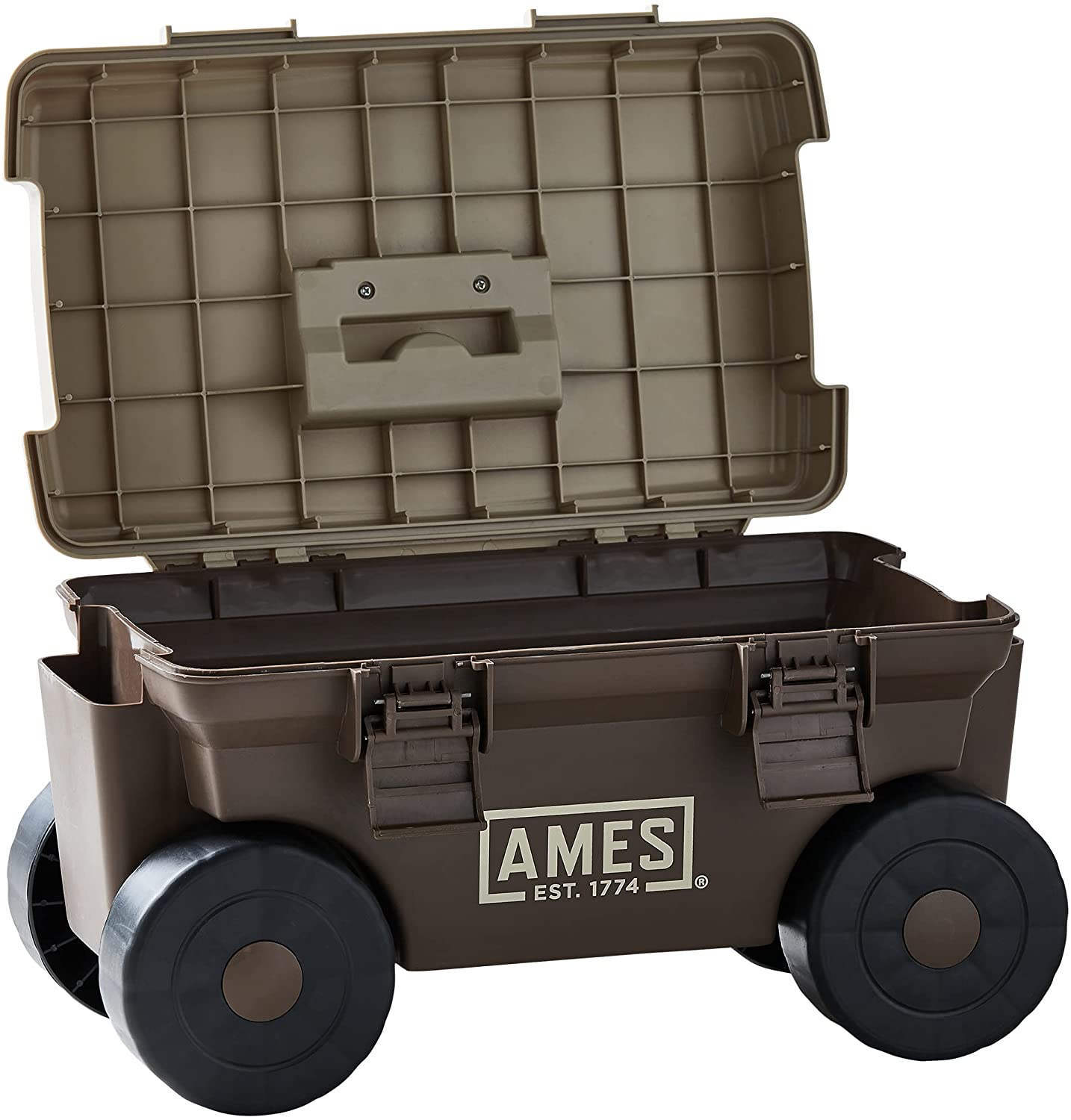 Rolling Lawn & Garden Storage Cart