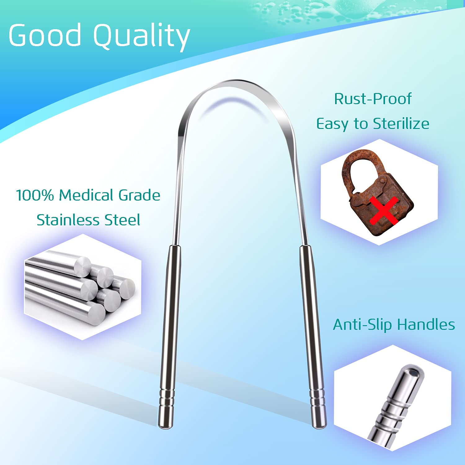 Stainless Steel Tongue Cleaners