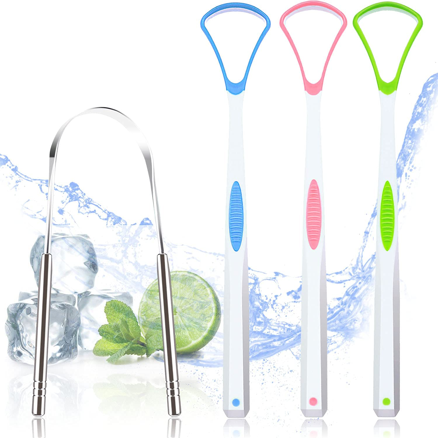 Stainless Steel Tongue Cleaners