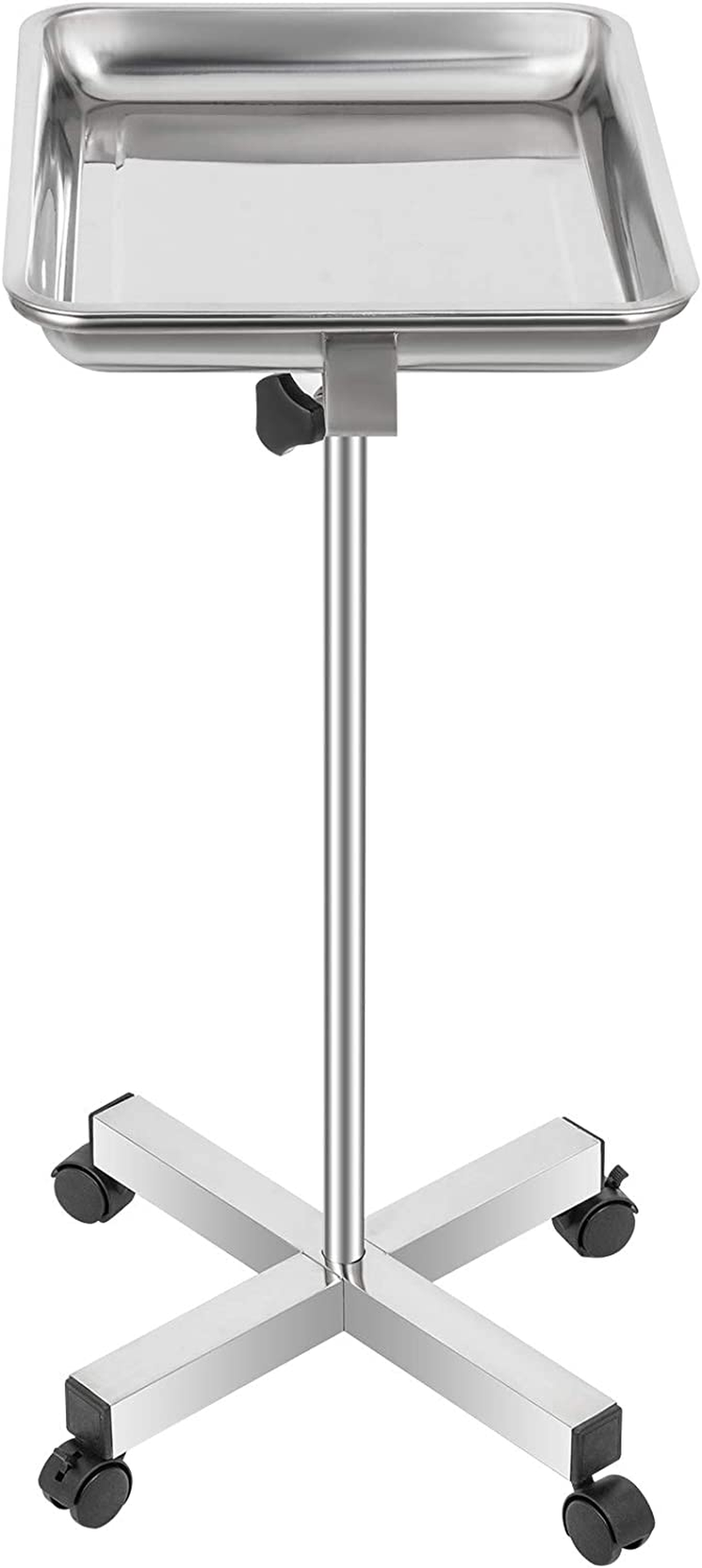 Adjustable Stainless Steel Mayo Tray Stand