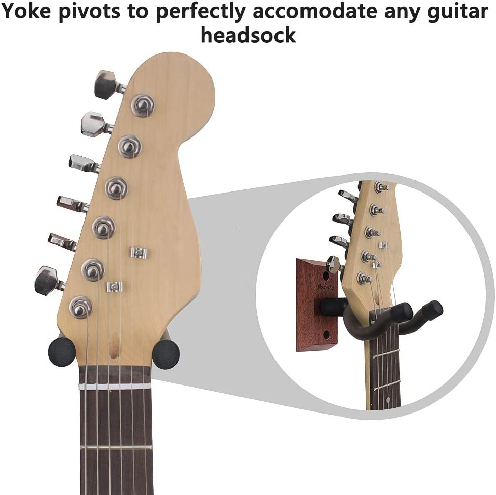 Wood Guitar Wall Mount