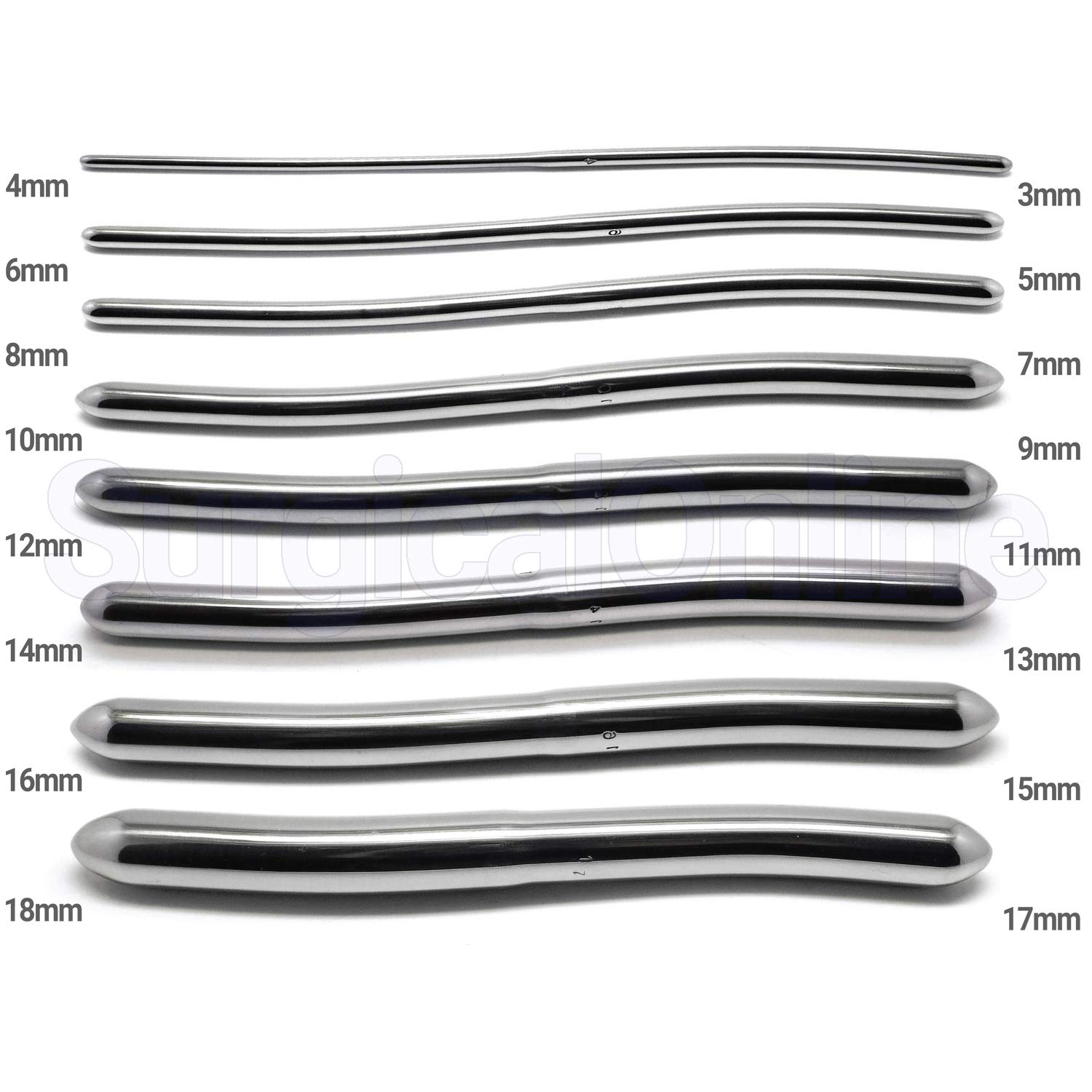 Hegar Medical Dilator Sounds Set