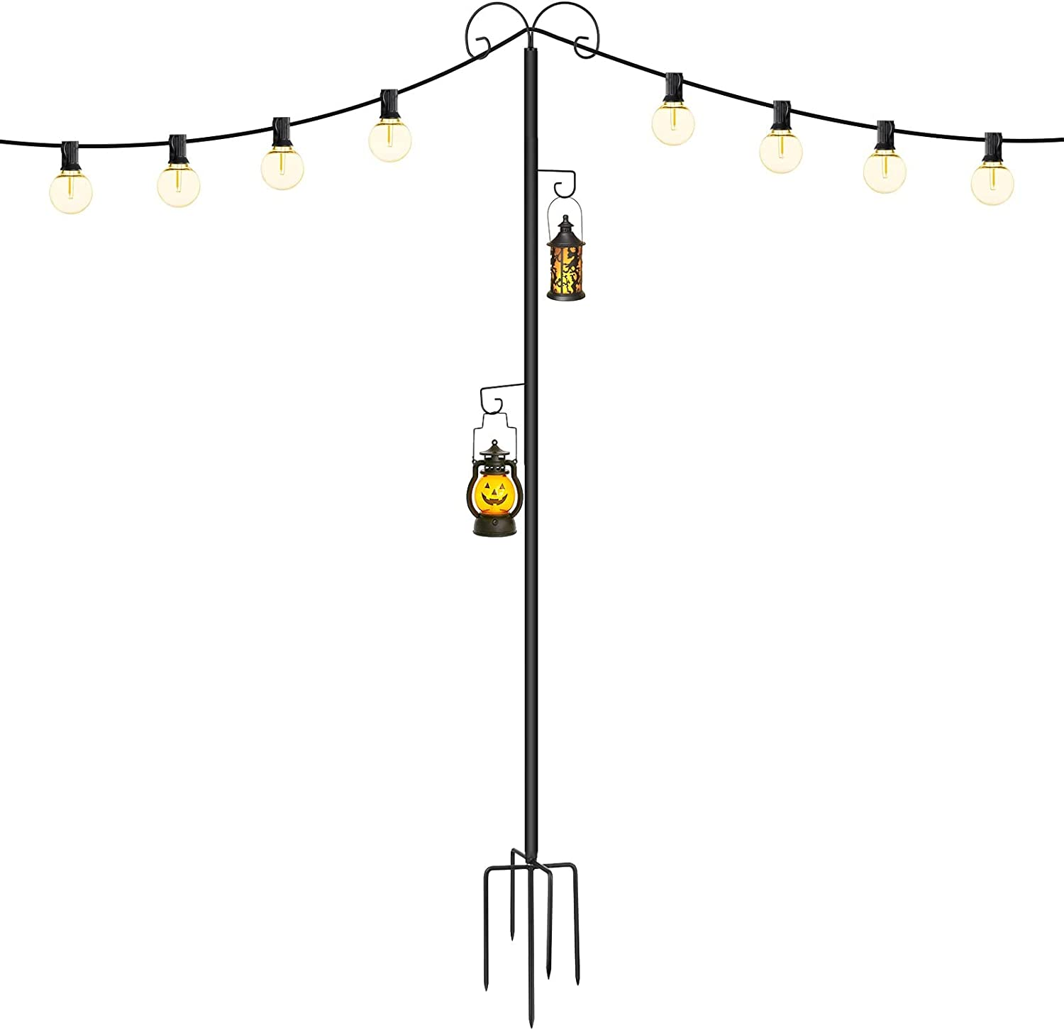 Outdoor Lights Metal Poles