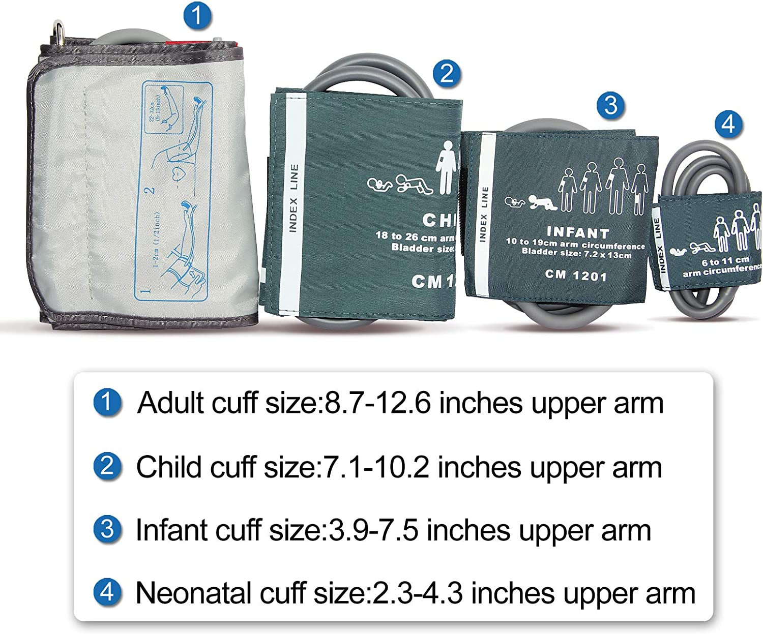 Fully Automatic Upper Arm Blood Pressure Monitor