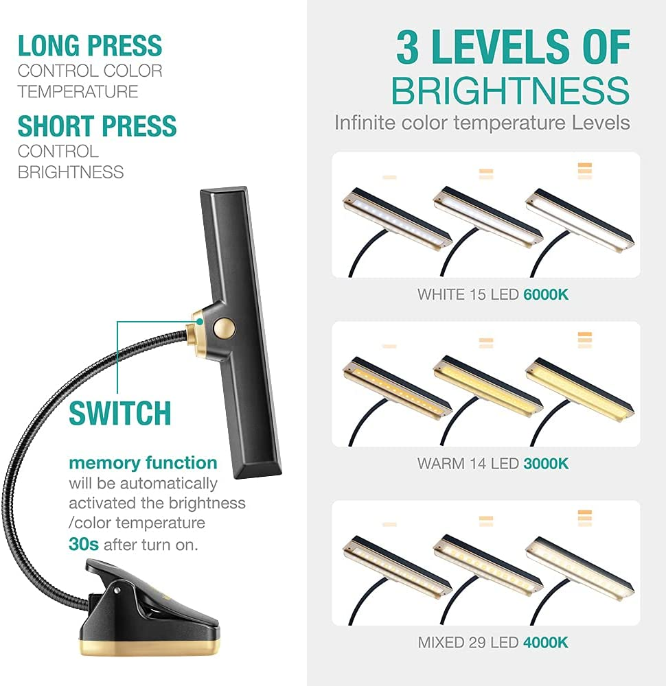 LED Light Music Stand