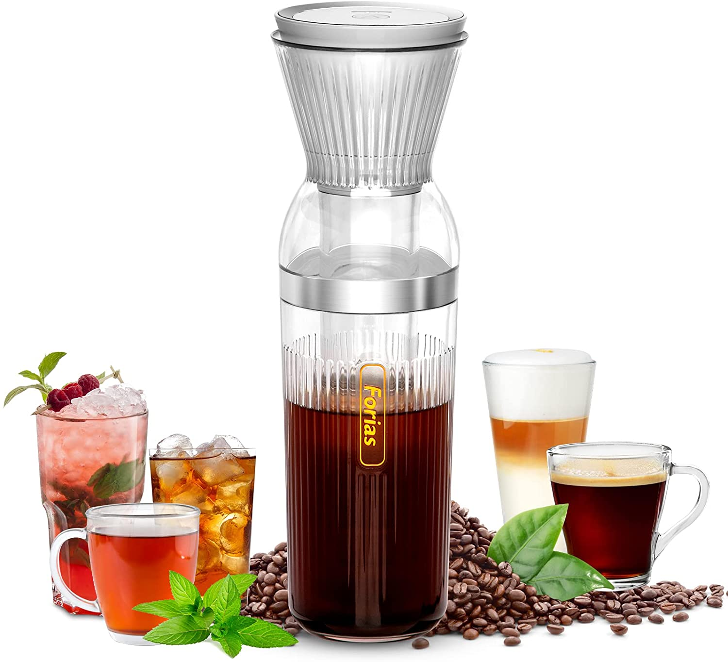 Cordless Electric Cold Brew Coffee Maker