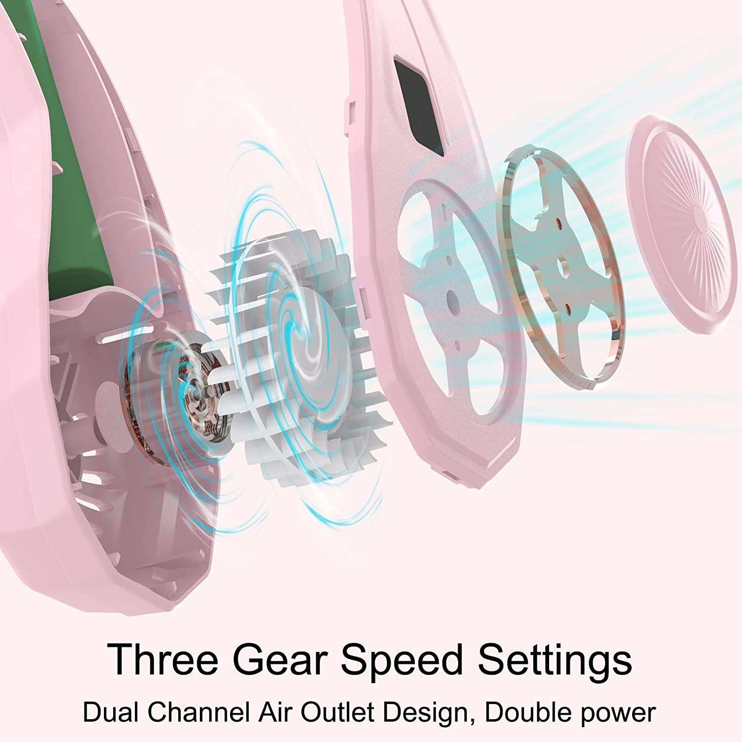 Wearable Bladeless Neck Fan