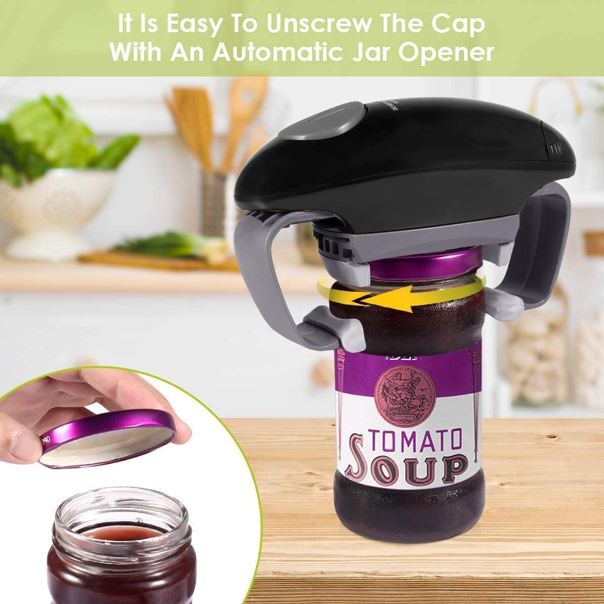 Strong Tough Automatic Jar Opener