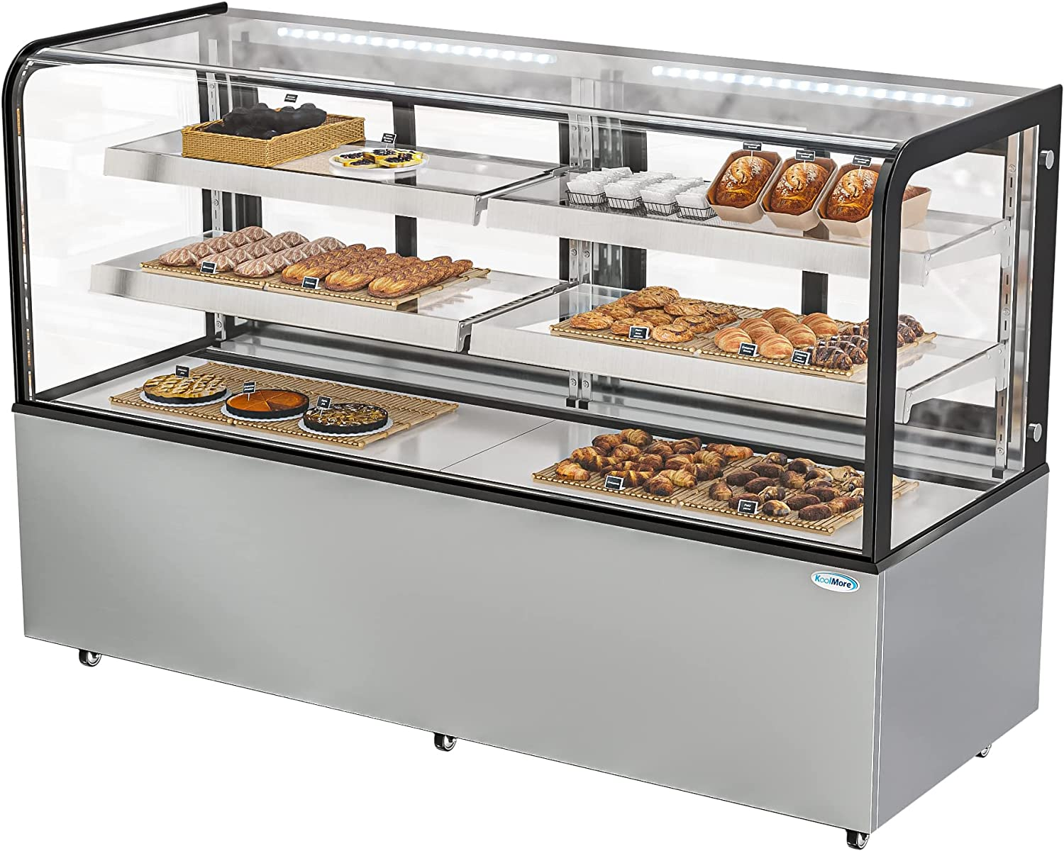Commercial Glass Bakery Display Case