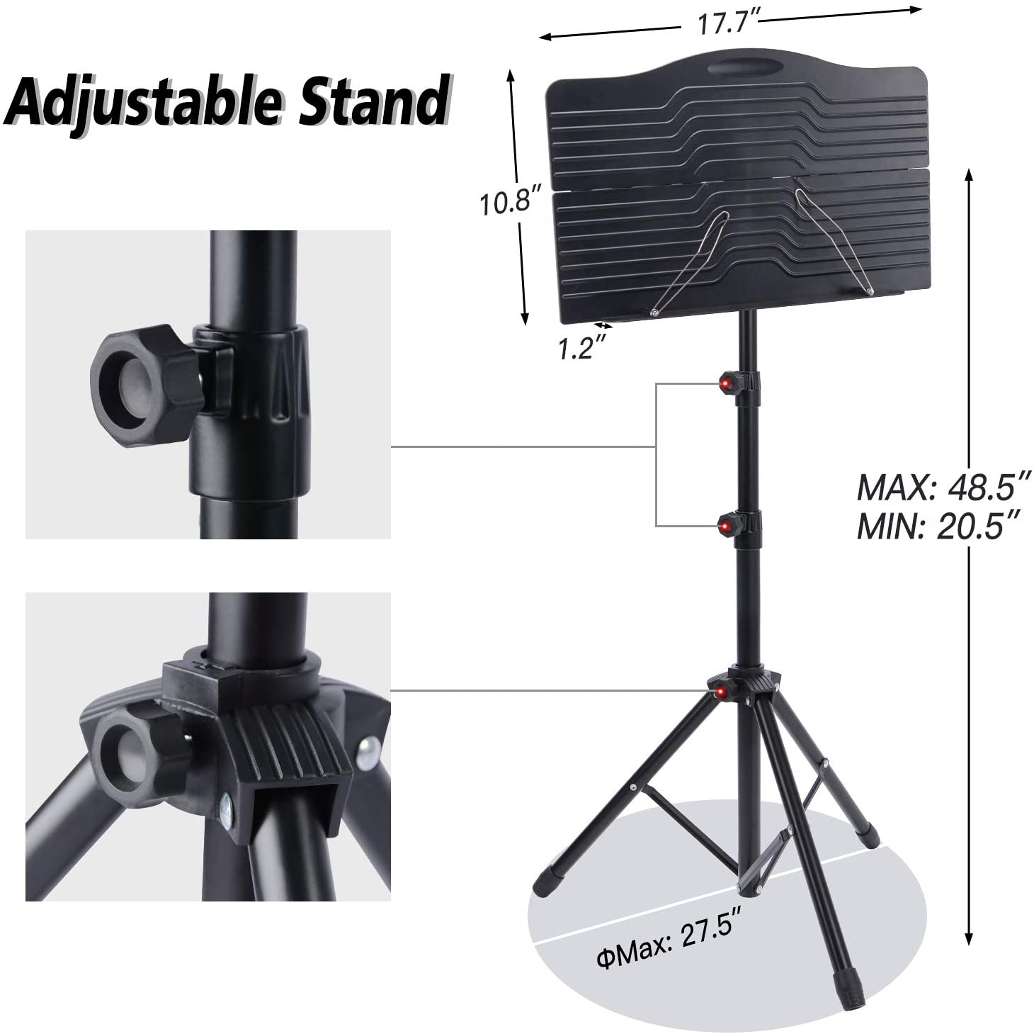 Portable Folding Violin Stand