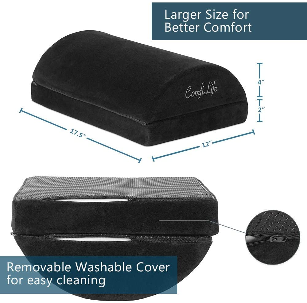 Adjustable Memory Foam Foot Rest