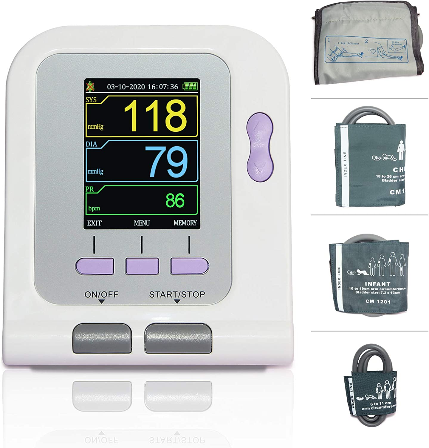 Fully Automatic Upper Arm Blood Pressure Monitor