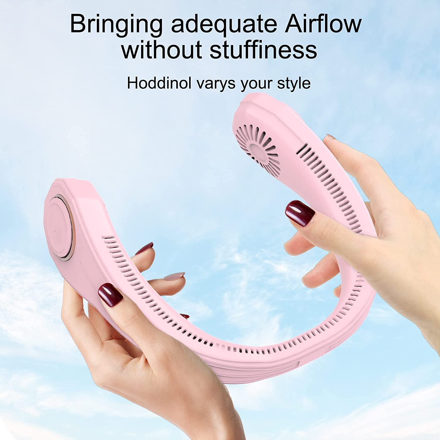 Wearable Bladeless Neck Fan