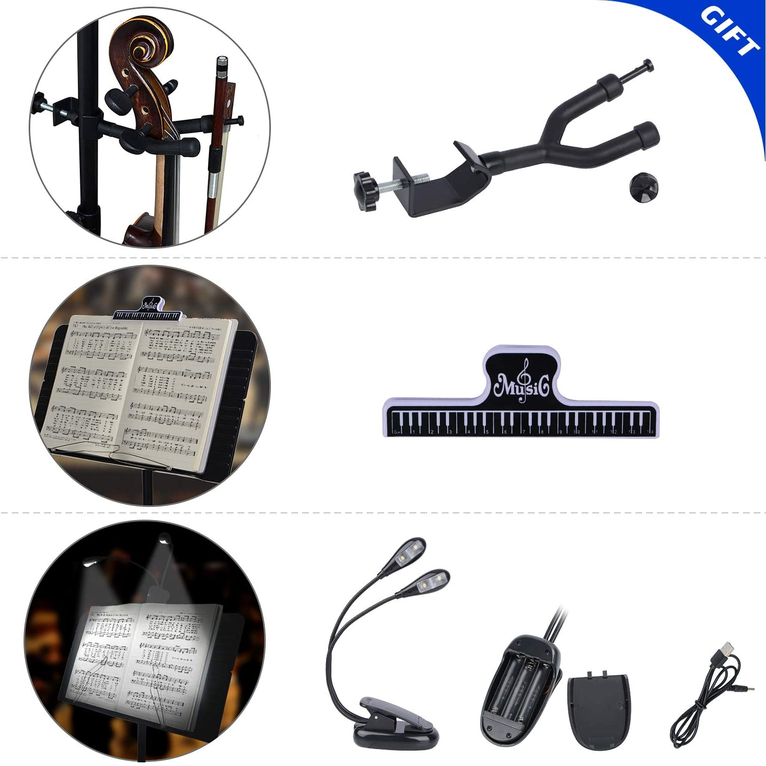 Portable Folding Violin Stand