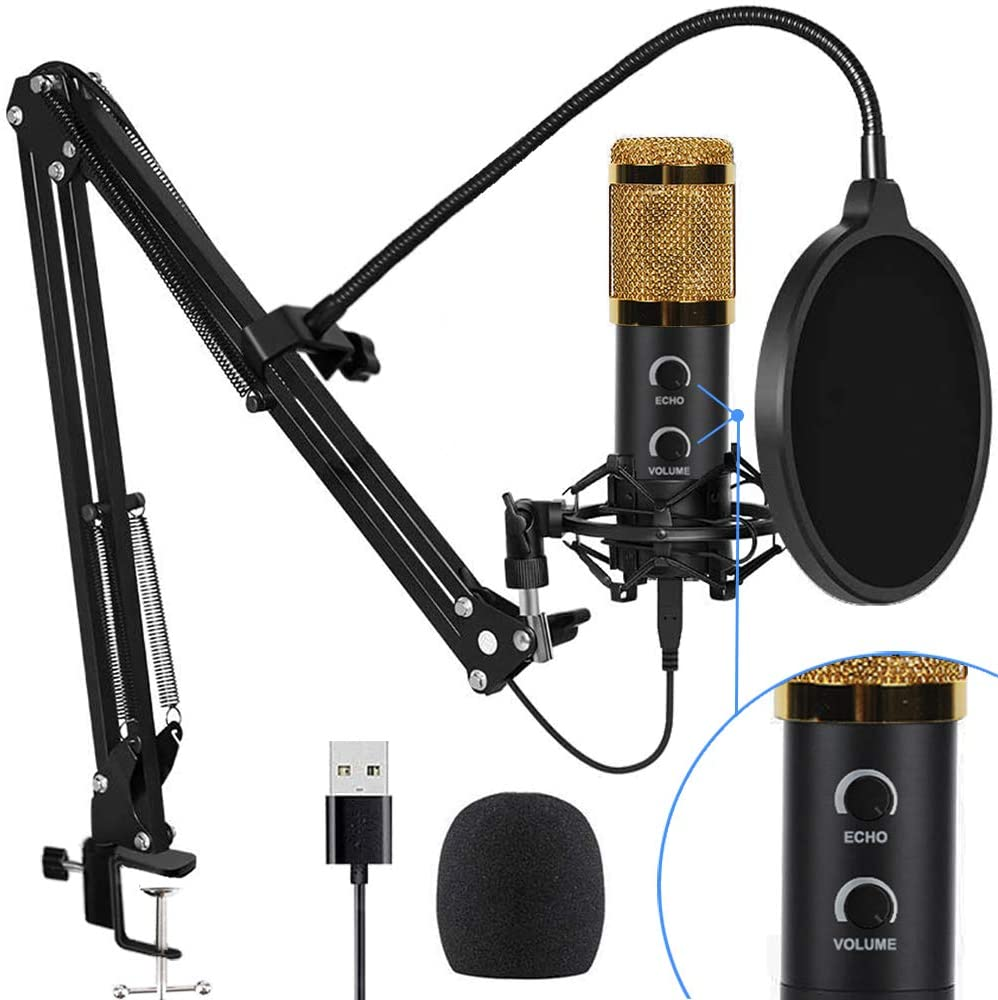 Upgraded USB Condenser Microphone