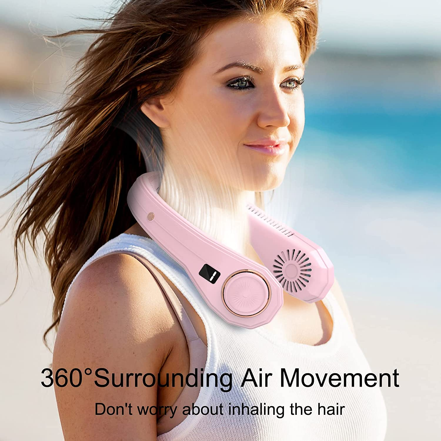 Wearable Bladeless Neck Fan