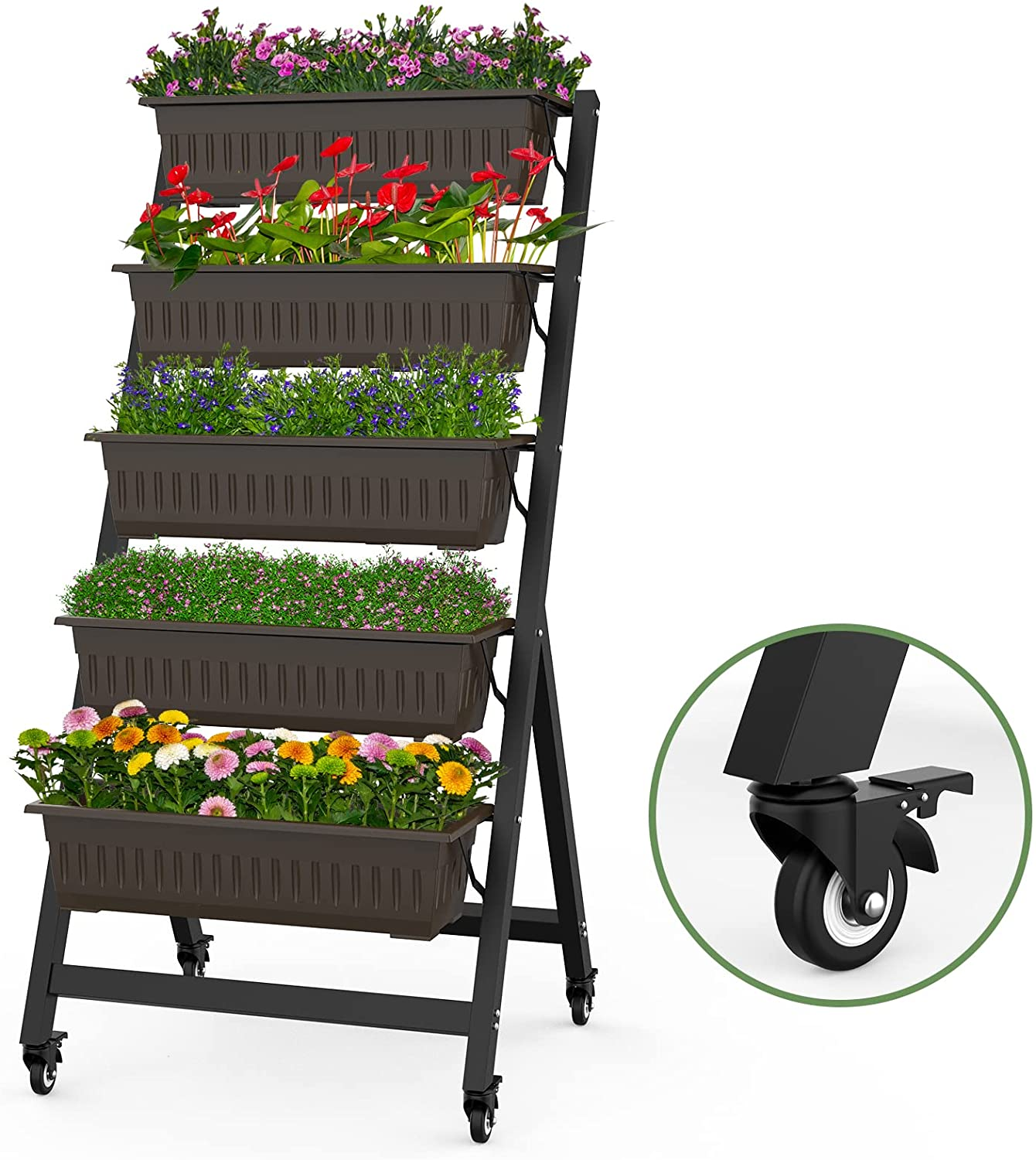 Vertical Elevated Garden Bed