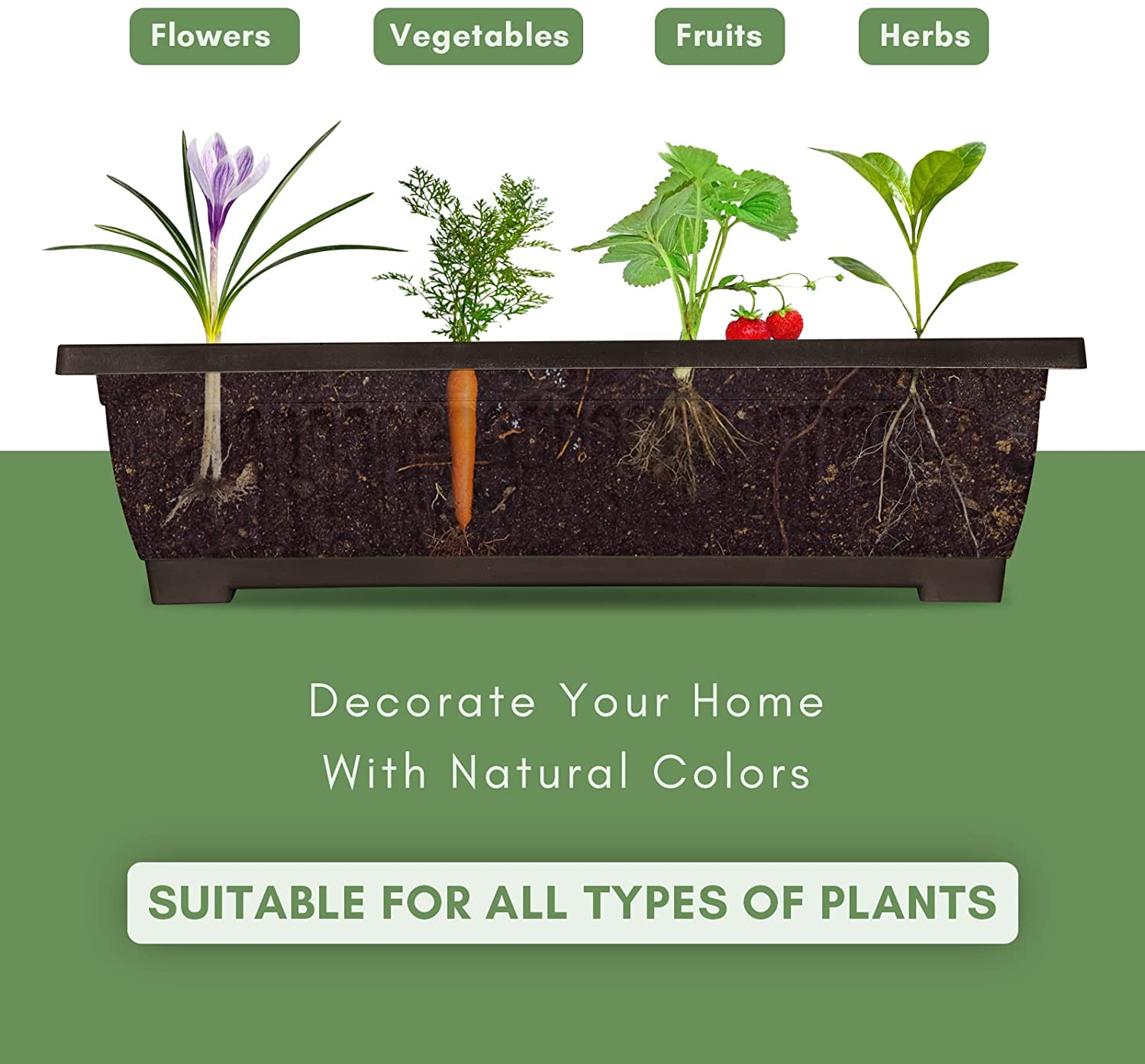 Vertical Elevated Garden Bed