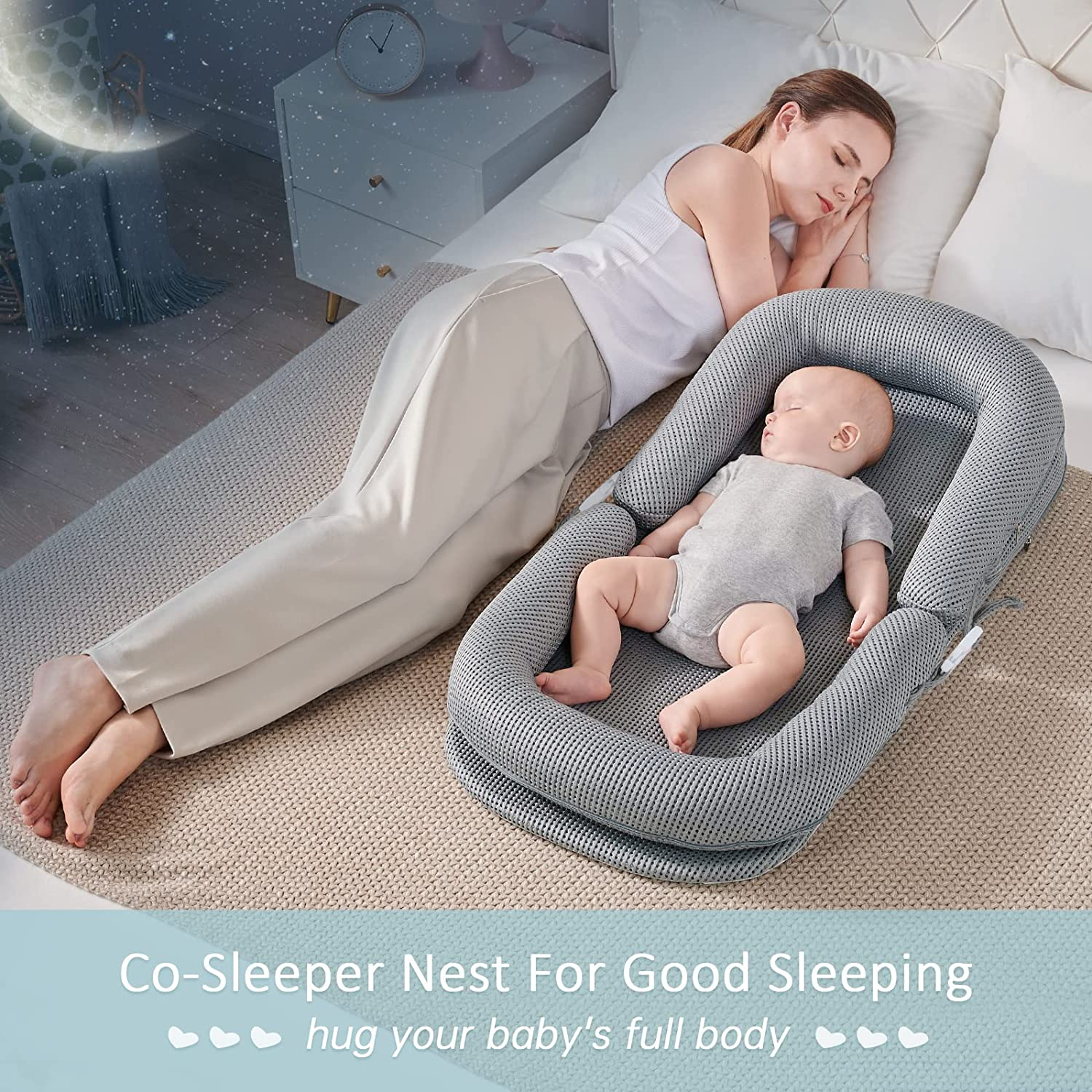 Portable Baby Nest Newborn Lounger