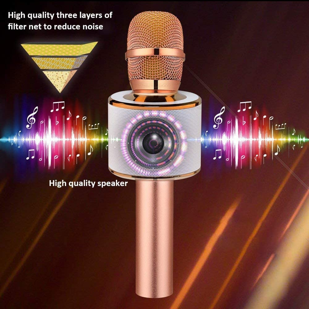 Wireless Bluetooth Karaoke Microphone