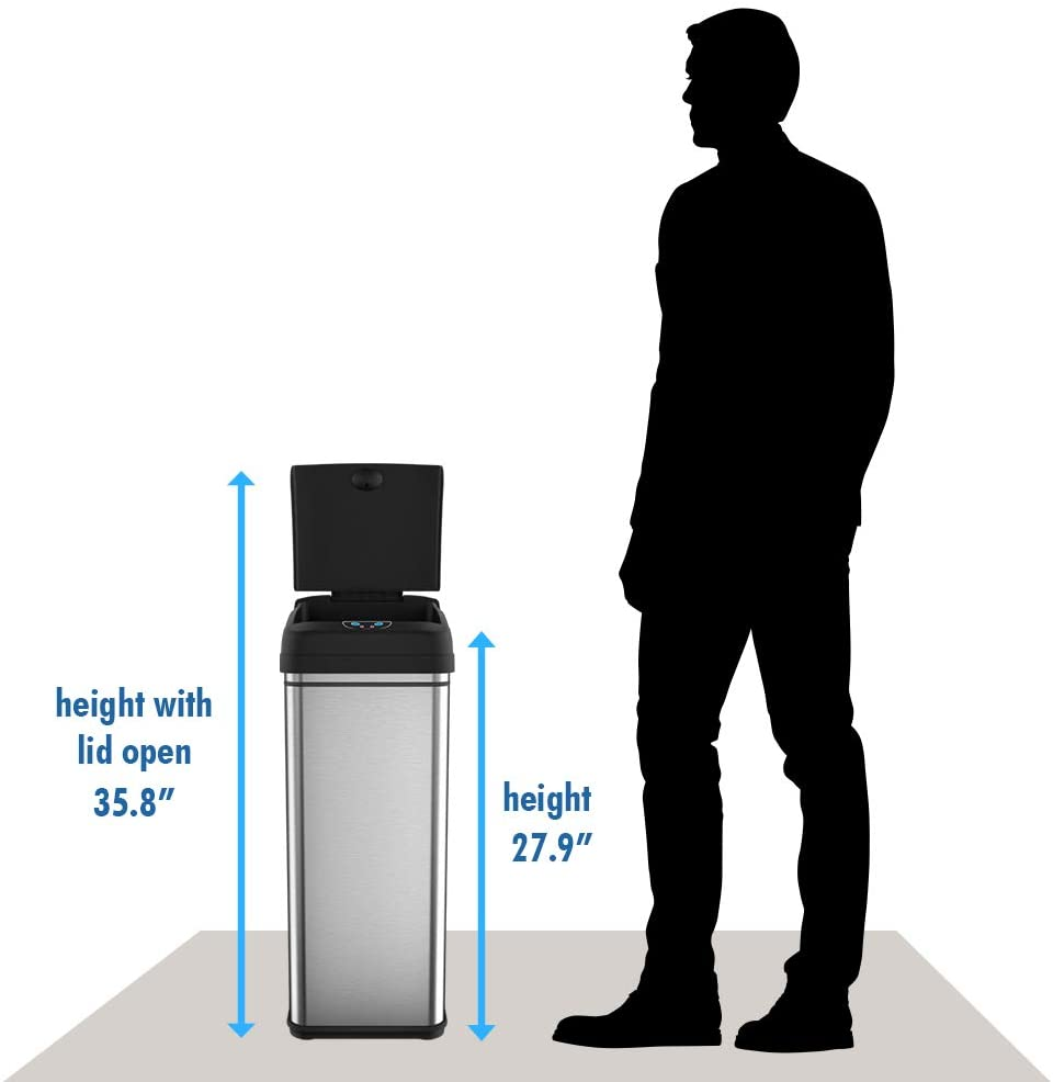 Touchless Automatic Trash Can