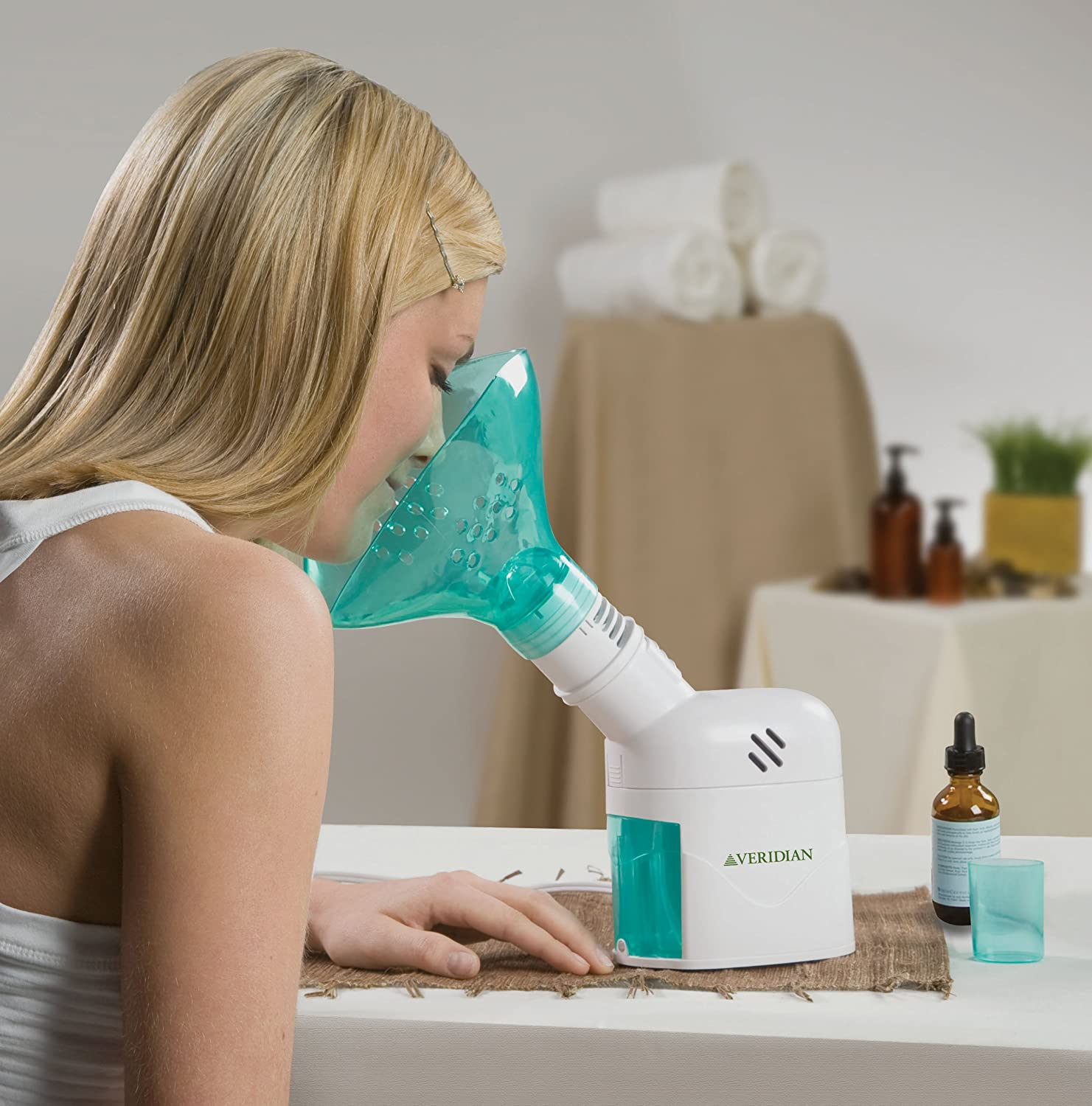 Steam Inhaler Respiratory Vapor Therapy