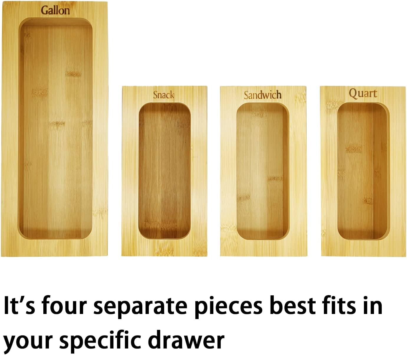 Ziplock Bag Storage Organizer